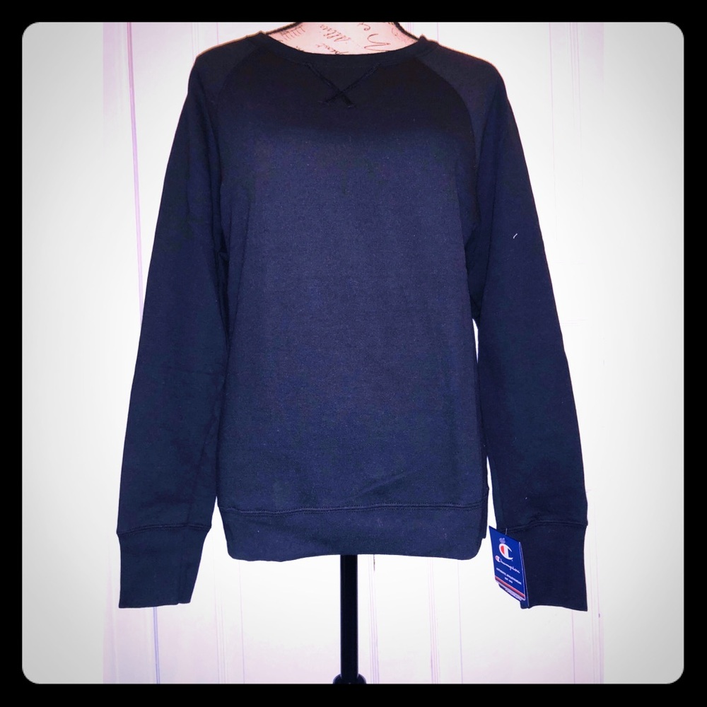 NWT- Women's Black Champion Sweatshirt, Size Small